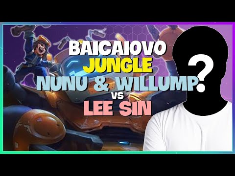 Baicaiovo's Challenger Nunu & Willump: MASTER Jungle Pathing & Ganks! (Engsub)