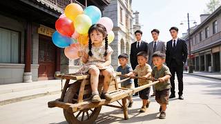 啞巴小乞丐賣氣球為生，怎料18年後3個哥哥成為首富大佬，接她回豪門打臉假千金！#短劇 #逆襲 #萌娃 #親情