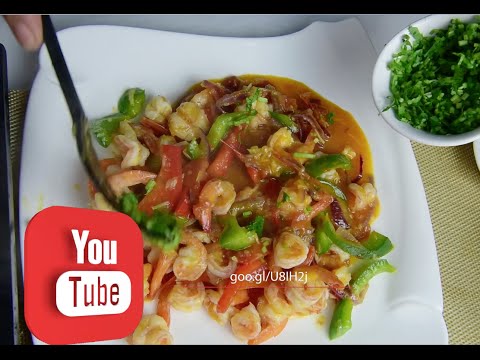 Sakafo Malagasy: Shrimp - Crevette sauce