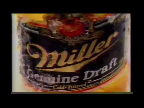 Miller Genuine Draft Beer Commercial (1991)