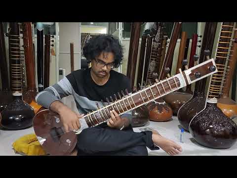 Ustad vilayat khan style sitar by naeemsitarmaker