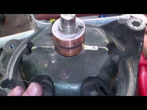 Ремонт генератора Bosh. Замена коллектора. Alternator Repair.