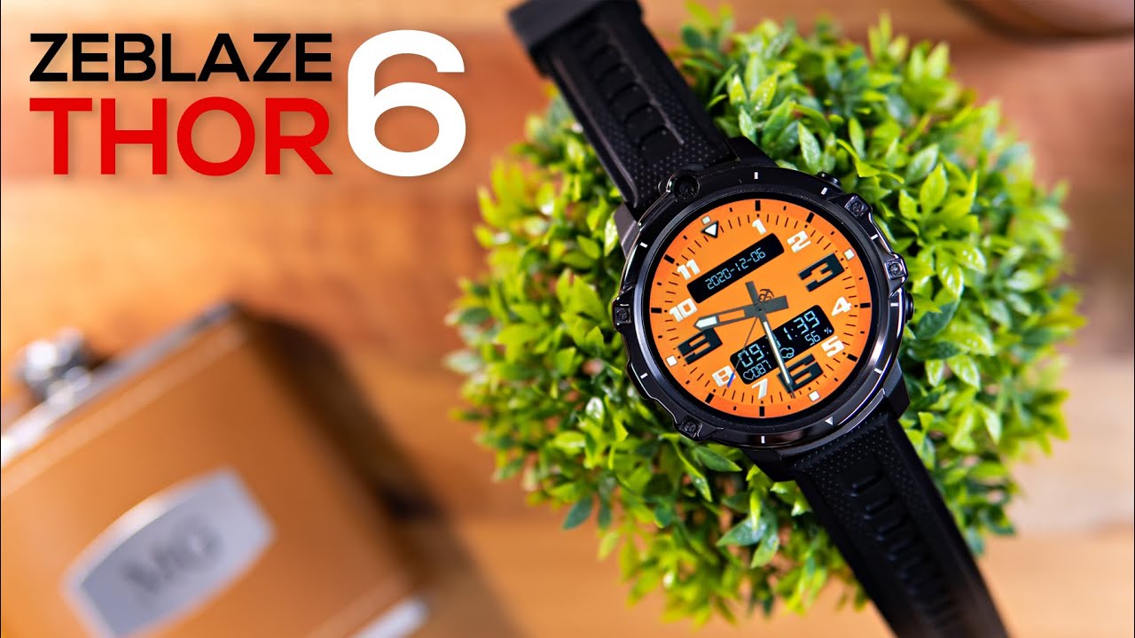 Умные часы Zeblaze Thor 6, черный