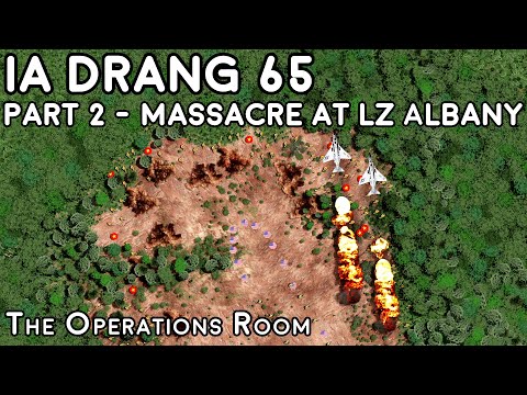 The REAL Battle from We Were Soldiers - Ia Drang 65 (2/2) - Massacre at LZ Albany