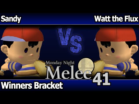 MNM 41 Melee - Sandy (Ness, C Falcon) vs Watt the Flux (Ness, C Falcon) - Winners Bracket