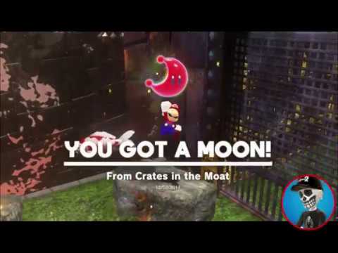 Super Mario Odyssey Guide Bowser's Kingdom Power Moon # 47