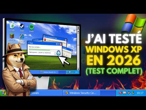 J’ai Testé Windows XP en 2026… Voilà ce qu’il s’est Passé (encore UTILISABLE ?)