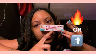 Trying Bambú Natural Rolling Paper + Stoned Storytime | Worth it or nah