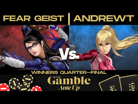 The Gamble: Ante Up - FEAR | Geist (Bayonetta) VS AndrewT (Zero Suit Samus) - Winners Quarter-Final