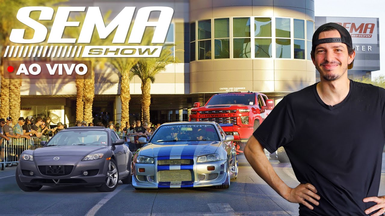 Desfile de carros SEMA SHOW 2024