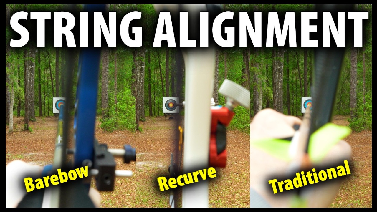 String Alignment Explained for Barebow, Recurve, and Traditional