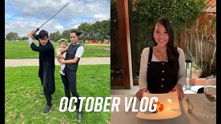 October vlog (socal trip, planning for ezra's birthday and my birthday)