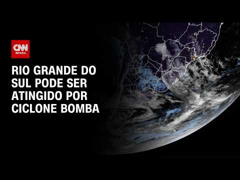 Ciclone bomba pode se formar e atingir o Rio Grande do Sul | CNN NOVO DIA