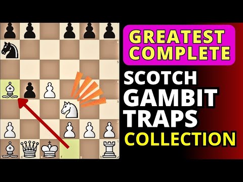 👌Greatest Collection of the Scotch Gambit and Traps