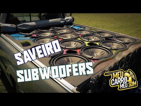 Saveiro Gravão - Subwoofers