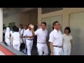 PAP's Chua Chu Kang candidates set off for the nomination centre