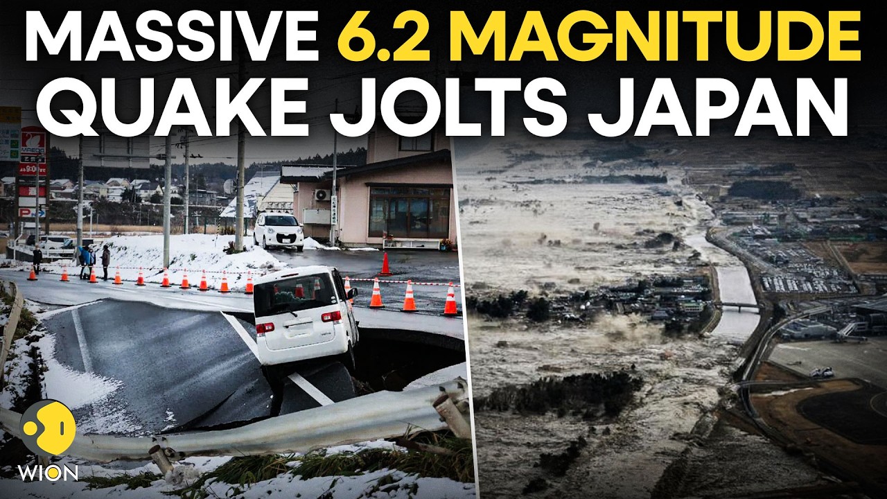 Japan Earthquake LIVE: Hokkaido Island Hits with 6.2 Magnitude Earthquake; Alert Issued | WION