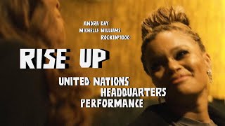 Andra Day, Michelle Williams and Rockin’1000 - “Rise Up”, Live at United Nations Headquarters