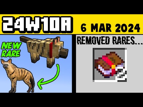 Rare Dog Removal in 1.21 Snapshot Review