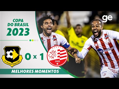 Gols e lances de São Bernardo x Náutico