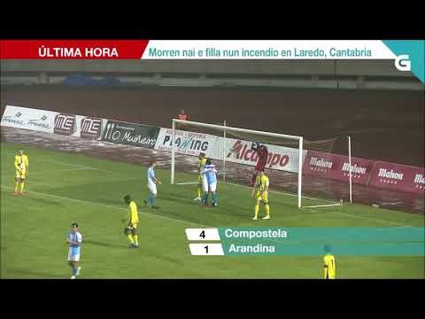 SD Compostela 4-1 Arandina CF