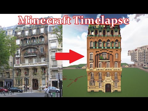 Dr Camisard Builds - THE CRAZIEST BUILDING IN PARIS? Paris-themed city in Minecraft, ep 1