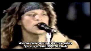 Bon Jovi, Edge of a Broken Heart, subtitulado español