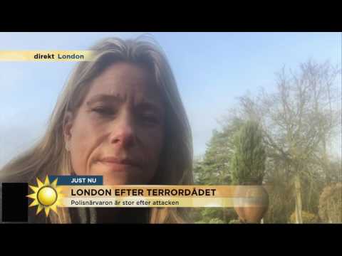"Vi gör så att terroristerna inte vinner" - Nyhetsmorgon (TV4)