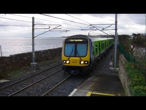 29000 and 8520 class trains - Booterstown Station, Dublin