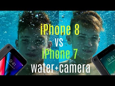 iPhone 8 vs iPhone 7 Water Test + Video Comparison!