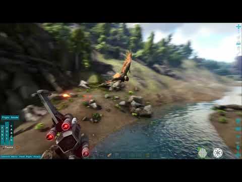 Lets fly a X-Wing (Ark Survival Evolved MODS)