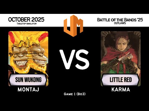 Sun Wukong (Montaj) vs Little Red (Karma) │ Battle of the Bands 25 - Outlaws Round 3 │ Game 1