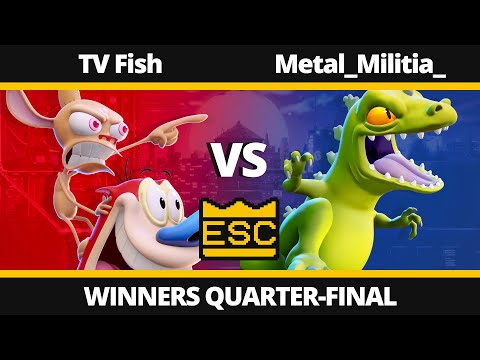 NASB at ESC 29 - Winners Quarter-Final - TV Fish (Ren & Stimpy) Vs. Metal_Militia_ (Reptar)