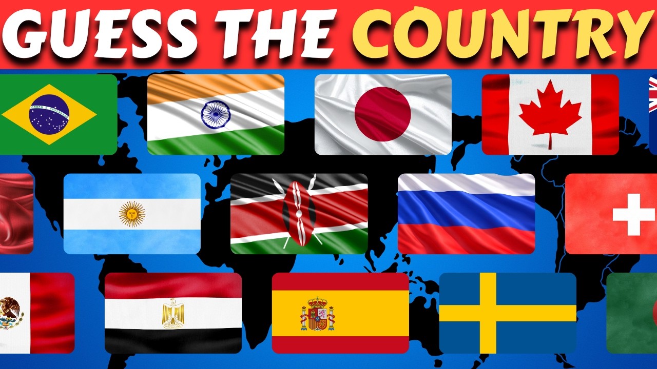 Guess All the 40 Flags of the World 🚩 | Guess the Country Flag Quiz 2026