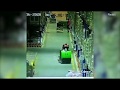 Forklift Driver Falls Asleep And Drives Into Shelves