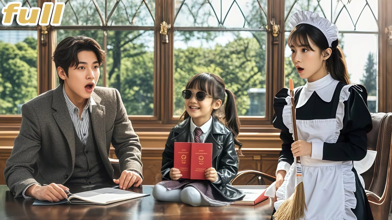 Sneaky Baby Secretly Marries Single CEO Dad To A Poor Janitor! Not Realizing She's Her ONS Mom!