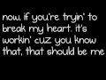 justin bieber - that should be me / lyrics 