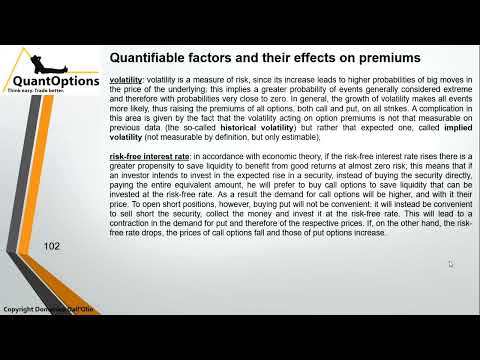 Video 13 - Key Variables That Affect Option Prices