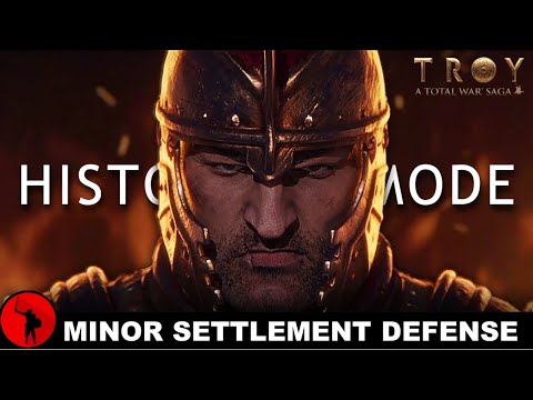 HOW I DEFEND MINOR SETTLEMENTS! | Total War Saga: Troy - Historical Mode