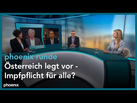 phoenix runde: Österreich legt vor - Impfpflicht für alle?