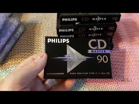 Кассеты SOUND BREEZE LH-90, PHILIPS CD MASTER 90
