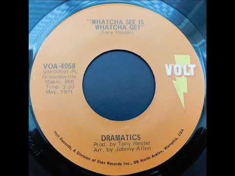 Whatcha See is Whatcha Get -  The Dramatics