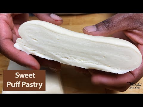 How to make sweet puff pastry : Homemade puff pastry : Sweet Puff Pastry : Puff pastry ideas