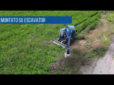 MOLLO NOLEGGIO - NOVITA’ A NOLO: TRINCIA FORESTALE installabile su escavatori da 5 a 13 ton!