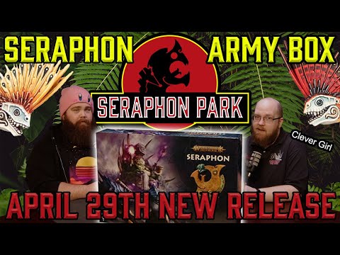 Unboxing the NEW Seraphon Army Box! These Models Look Amazing!