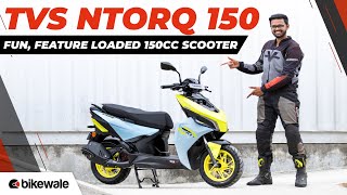 The TVS Ntorq 150, as the name suggests, is the bigger and more premium version of the popular Ntorq 125.