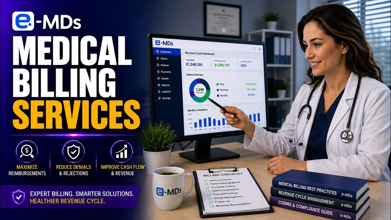 How e-MDs Medical Billing works