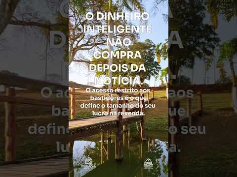 O DINHEIRO INTELIGENTE NÃO COMPRA DEPOIS DA NOTÍCIA.#hidrolândia #goiania #goias #shorts #investir