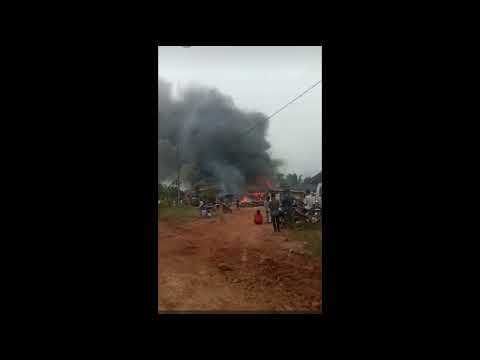 Bedeng 1.8 PT SGC Terbakar