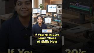 5 AI Skills You MUST Learn in Your 20s | Top AI Skills to Learn in 2027 | #Shorts | #Simplilearn